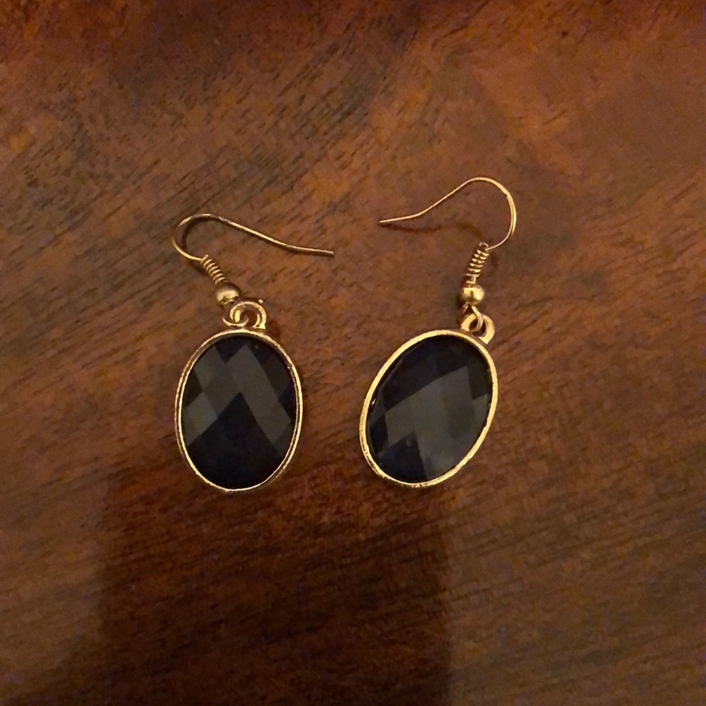 Blue earrings